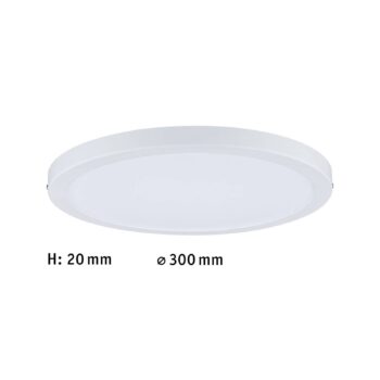 Paulmann Atria stropné LED Ø30 cm biela matná