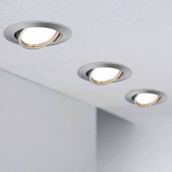 Paulmann Base zapust. LED svetlo 3ks 3-stm. železo