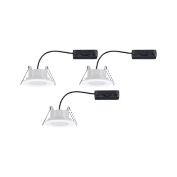 Paulmann Calla otočné on/off Ø 9 cm CCT biela 3ks