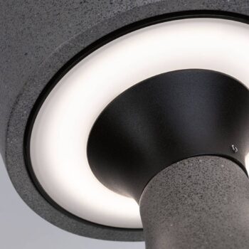 Paulmann Concrea dekoračná LED lampa, kvetináč