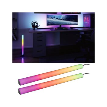 Paulmann EntertainLED Lightbar, RGB, 60 cm, sada 2 ks
