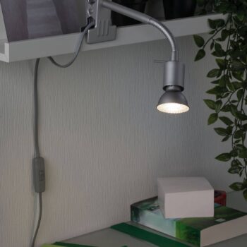 Paulmann Finja upínacia lampa, chróm