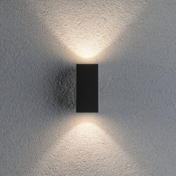 Paulmann Flame vonkajšie svetlo 2p 12,8cm antracit