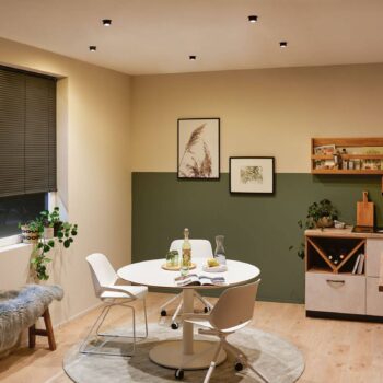 Paulmann Gil zapustené LED čierna matná/železo 3ks