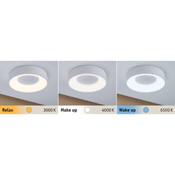 Paulmann HomeSpa Casca stropné LED svetlo Ø 30cm biela