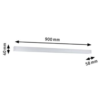 Paulmann HomeSpa Tova zrkadlové LED svietidlo 90cm