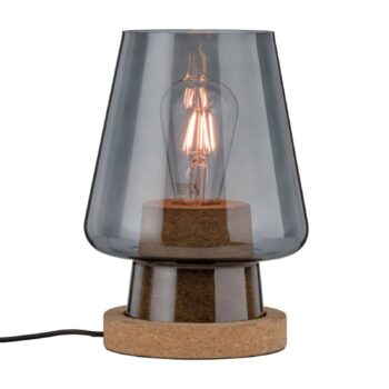 Paulmann Iben sklenená stolná lampa