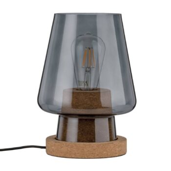 Paulmann Iben sklenená stolná lampa