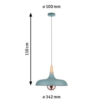 Paulmann Juna závesná lampa 1-plameňová, Ø 34,2 cm