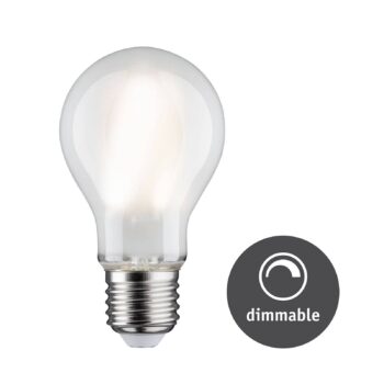 Paulmann LED E27 9W 4 000 K matná stmievateľná