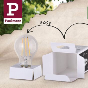 Paulmann LED Globe E27 Inner Shape G95 4 W zlatá