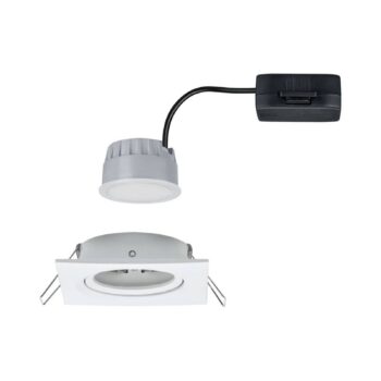 Paulmann LED Nova Coin hranaté stmievateľné, biele