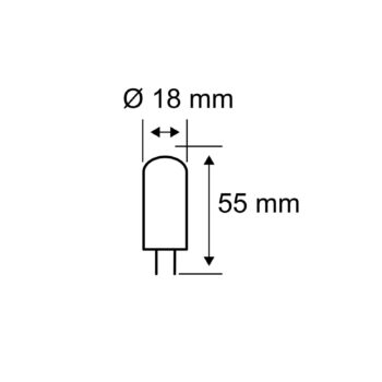 Paulmann LED kolíkový sokel G9 4 W 3000K dimtowarm