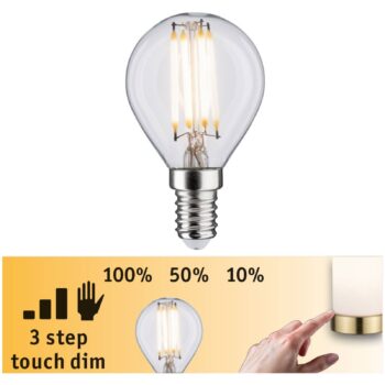 Paulmann LED kvapky E14 5W žiarovka 3-step-dim