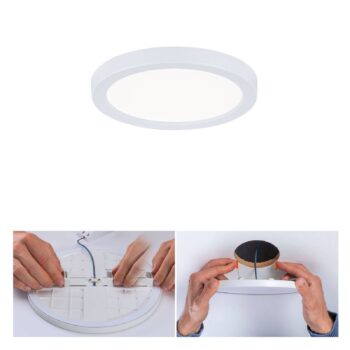 Paulmann LED panel Areo 4000K okrúhly biely 11,8cm