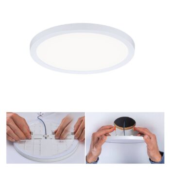 Paulmann LED panel Areo 4000K okrúhly biely 17,5cm