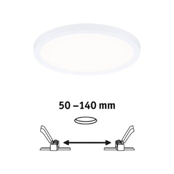 Paulmann LED panel Areo 4000K okrúhly biely 17,5cm