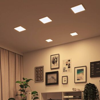 Paulmann LED panel Areo dimtowarm hran. biely 23cm
