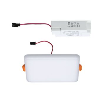 Paulmann LED panel Veluna 3 000 K hranatý 12,5 cm