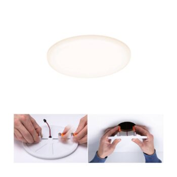 Paulmann LED panel Veluna 3 000 K okrúhly 12,5 cm