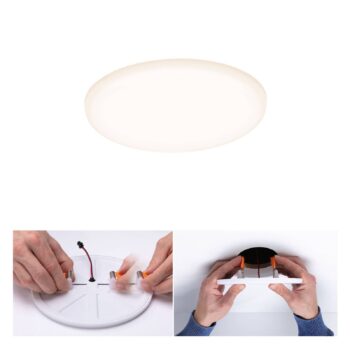 Paulmann LED panel Veluna 3 000 K okrúhly 12,5 cm
