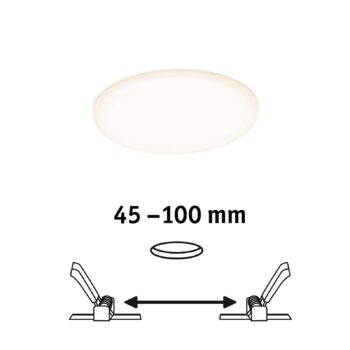 Paulmann LED panel Veluna 3 000 K okrúhly 12,5 cm