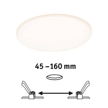 Paulmann LED panel Veluna 3 000 K okrúhly 18,5 cm