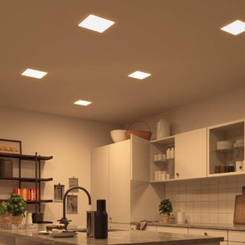 Paulmann LED panel Veluna hranatý CCT 18,5cm
