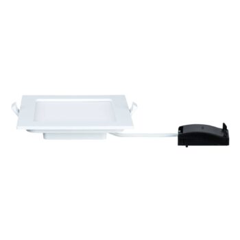 Paulmann LED panel, hranatý, 12 W, 4 000 K, biely