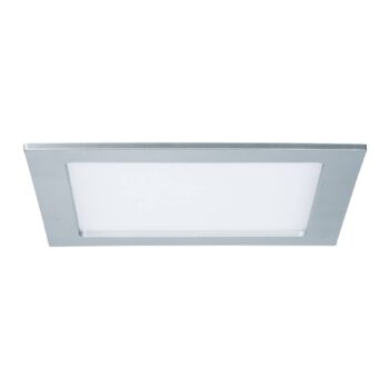 Paulmann LED panel štvorec, 18 W, 4 000 K, chróm