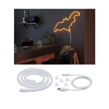 Paulmann LED pásik Neon Colorflex USB 1 m oranžový