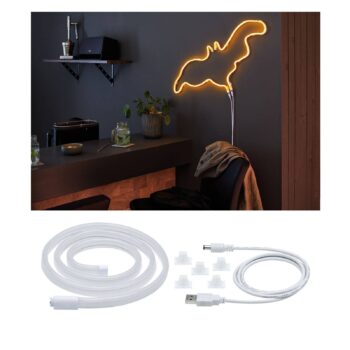 Paulmann LED pásik Neon Colorflex USB 1 m oranžový