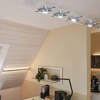 Paulmann LED reflektor GU5,3 6 W 2 700K 3 ks chróm