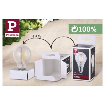 Paulmann LED reflektor GU5,3 6,5 W 827 dim chróm