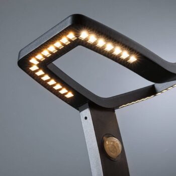 Paulmann LED senzorové cestné svetlo Alara, antracit, 67 cm IP44