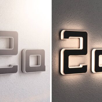 Paulmann LED solárne písmeno a