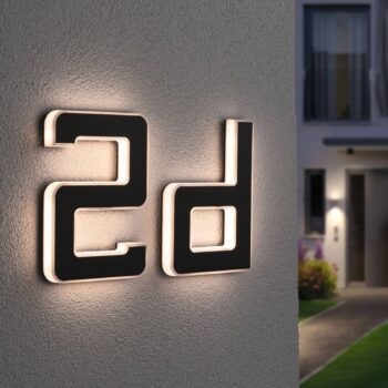 Paulmann LED solárne písmeno d