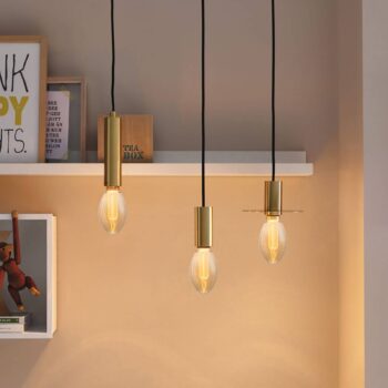 Paulmann LED žiarovka E27 3,5 W Arc 1 800K zlatá