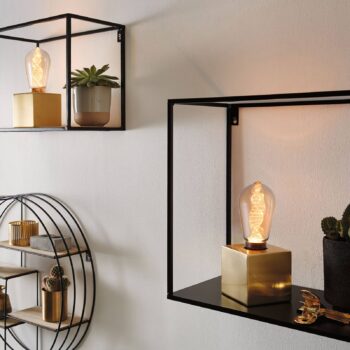 Paulmann LED žiarovka E27 3,5W Helix 1 800K ST64 zlatá