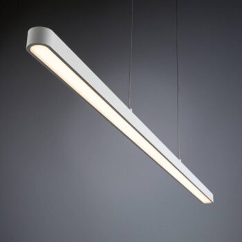 Paulmann Lento LED závesné svietidlo, biele, stmievateľné, Up-&Downlight