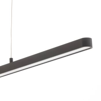 Paulmann Lento LED závesné svietidlo čierne stmievateľné Up-&Downlight