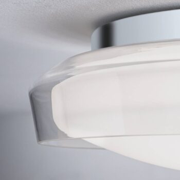 Paulmann Luena LED stropné svietidlo IP44 chróm Ø25cm