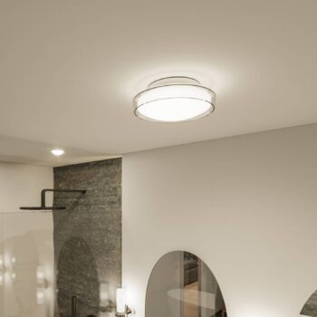 Paulmann Luena LED stropné svietidlo IP44 chróm Ø25cm