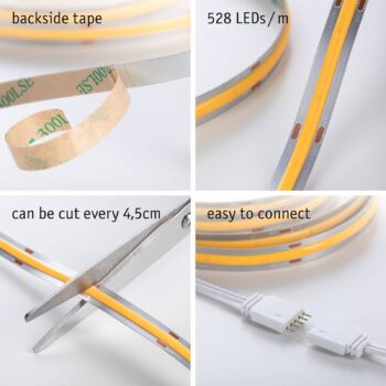 Paulmann MaxLED 1000 COB základná IP20 biela 3m