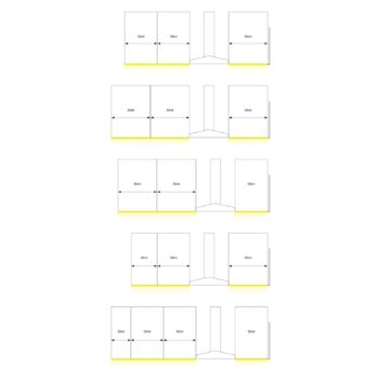 Paulmann MaxLED 500 Comfort Set Kitchen 3x60 cm