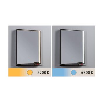 Paulmann Miro LED zrkadlo CCT 62x45cm backlight
