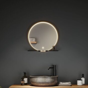 Paulmann Miro LED zrkadlo CCT Ø 50 cm framelight