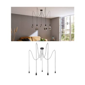 Paulmann Neordic Ketil závesná lampa, 5-plameňová