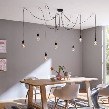 Paulmann Neordic Ketil závesná lampa, 7-plameňová