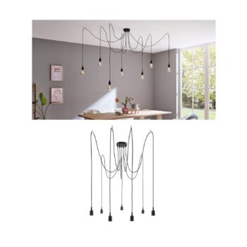 Paulmann Neordic Ketil závesná lampa, 7-plameňová